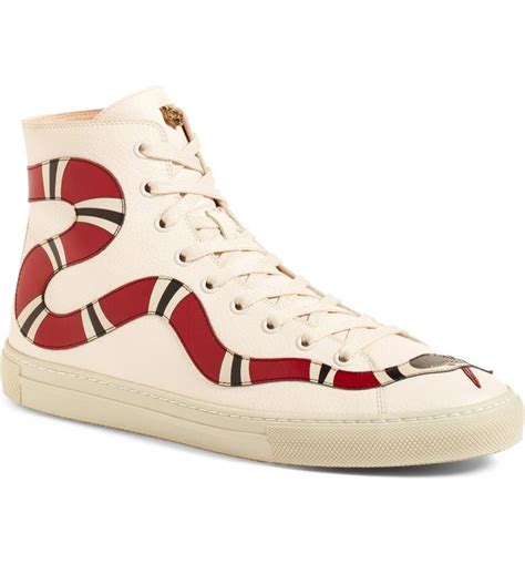 gucci sneakers snakeskin|Gucci snake sneakers women's.